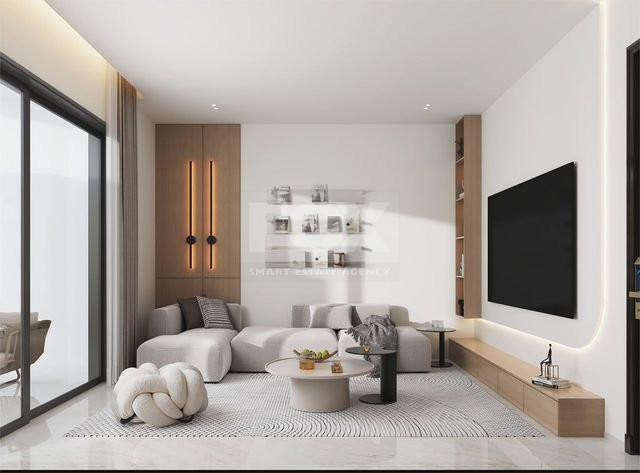 One-bedroom apartment for sale in luxury tower in Tombs of the Kings area, Paphos