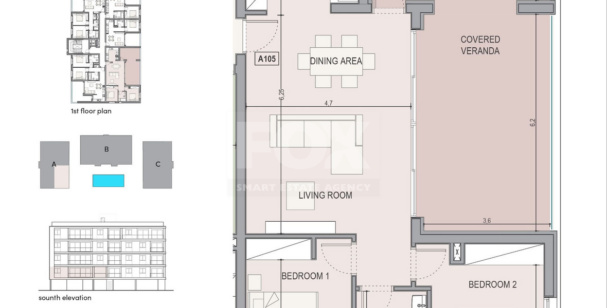 Two bedroom apartment for sale in Zakaki, Limassol