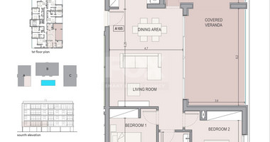 Two bedroom apartment for sale in Zakaki, Limassol