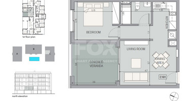 One bedroom apartment for sale in Zakaki, Limassol