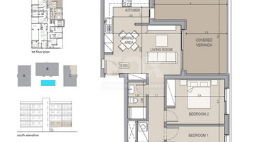 Two bedroom apartment for sale in Zakaki, Limassol