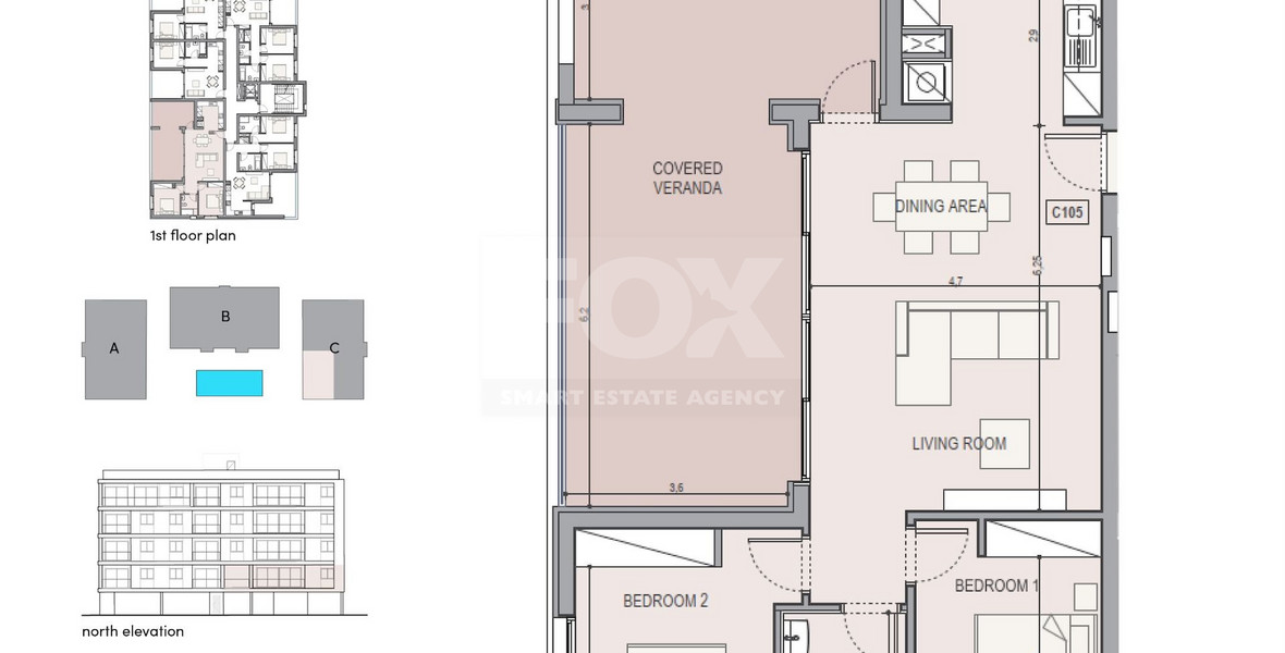 Two bedroom apartment for sale in Zakaki, Limassol