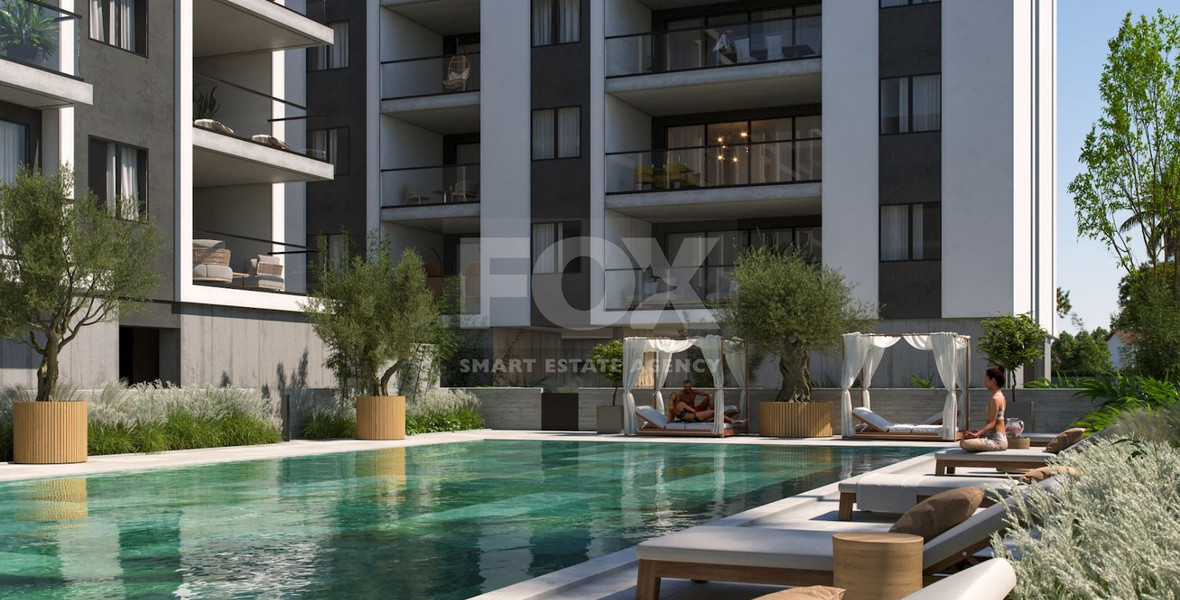Top floor two bedroom apartment for sale in Zakaki, Limassol