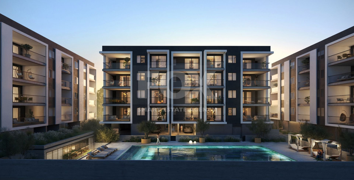 Top floor two bedroom apartment for sale in Zakaki, Limassol