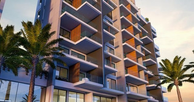 One-bedroom apartment for sale in luxury tower in Tombs of the Kings area, Paphos