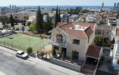 Renovated 4-Bedroom Detached Villa for Sale in Agios Athanasios, Limassol – Resale Property with Partly Sea & City Views, Next to Green Area, No VAT