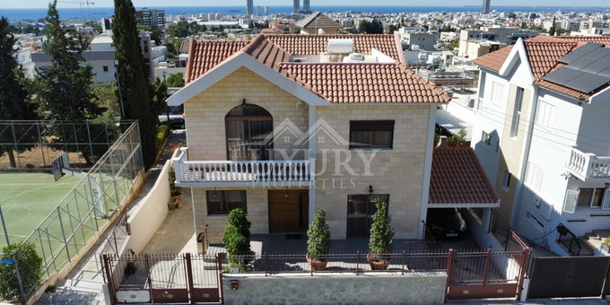 Renovated 4-Bedroom Detached Villa for Sale in Agios Athanasios, Limassol – Resale Property with Partly Sea & City Views, Next to Green Area, No VAT
