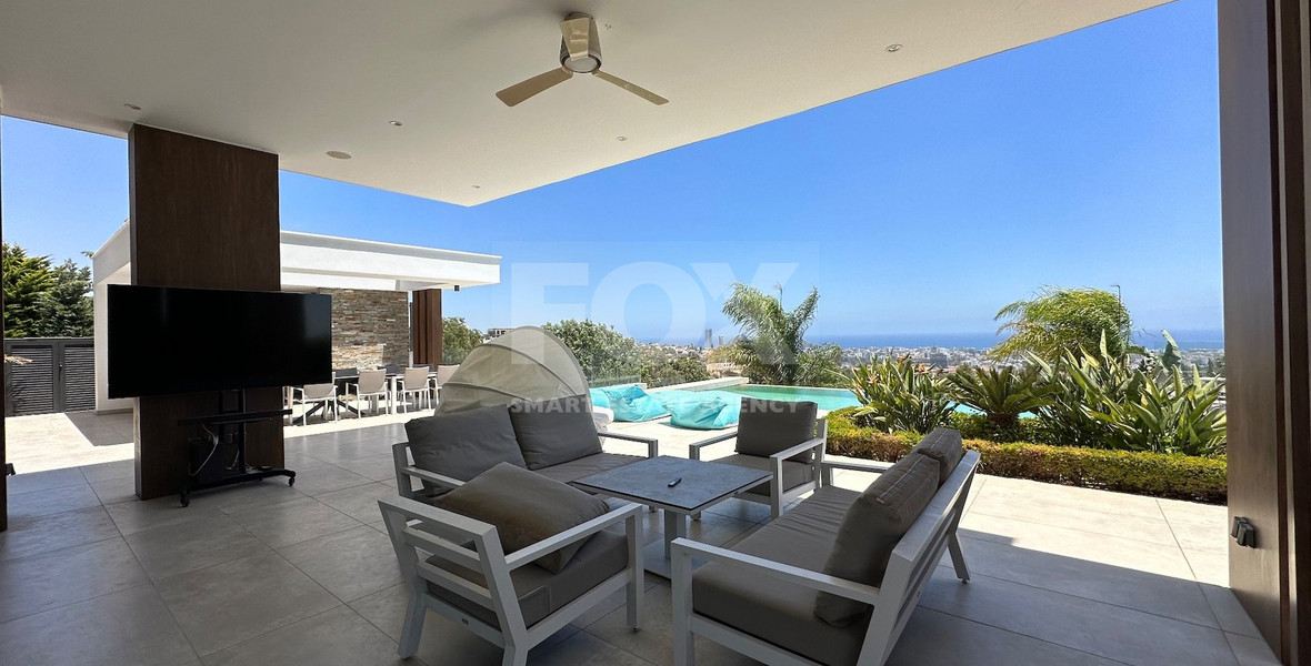 SALE: LUXURY 6 BEDROOM BESPOKE VILLA IN THE EXCLUSIVE AREA OF PANIOTIS OFFERING PANORAMIC UNOBSTRUCTED SEA VIEWS