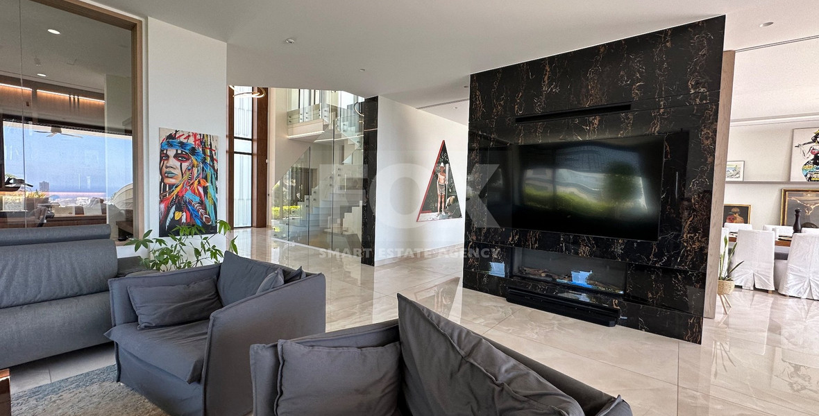 SALE: LUXURY 6 BEDROOM BESPOKE VILLA IN THE EXCLUSIVE AREA OF PANIOTIS OFFERING PANORAMIC UNOBSTRUCTED SEA VIEWS