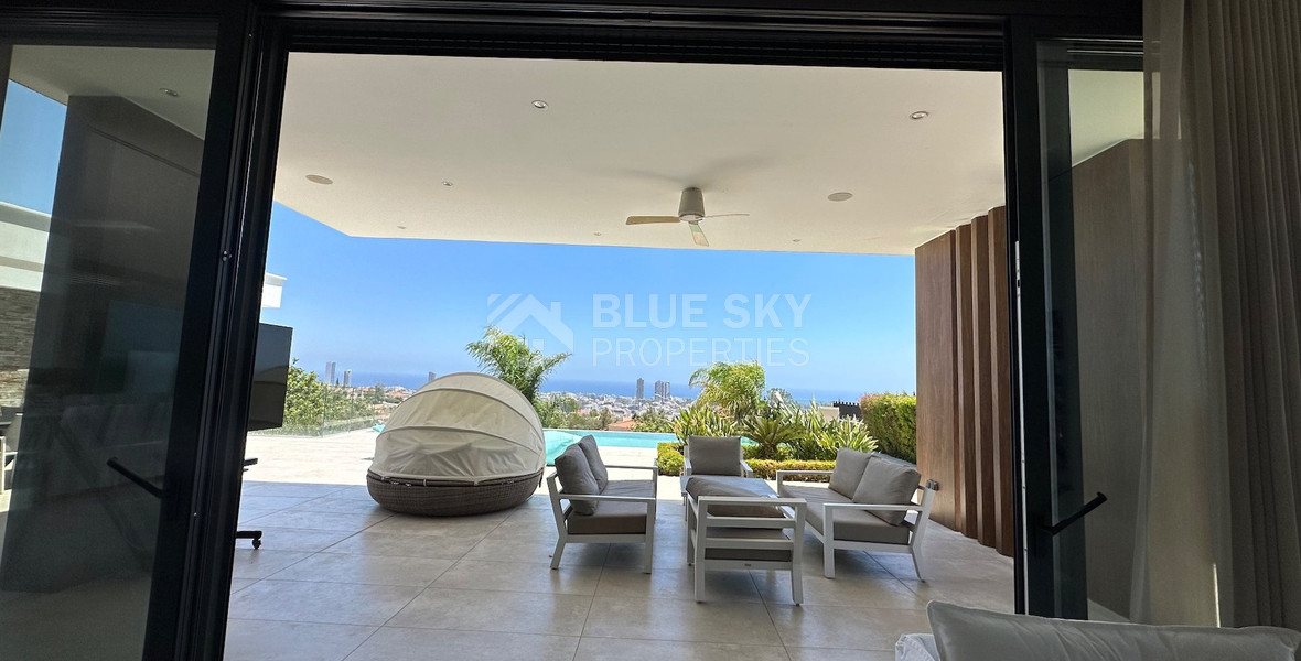 SALE: LUXURY 6 BEDROOM BESPOKE VILLA IN THE EXCLUSIVE AREA OF PANIOTIS OFFERING PANORAMIC UNOBSTRUCTED SEA VIEWS