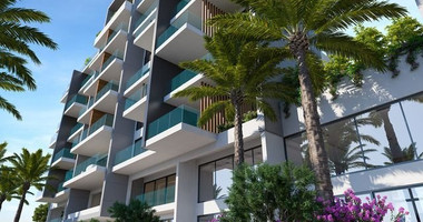 Five-bedroom penthouse apartment for sale in luxury tower in Tombs of the Kings area, Paphos