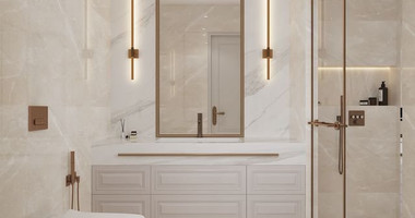 Five-bedroom penthouse apartment for sale in luxury tower in Tombs of the Kings area, Paphos