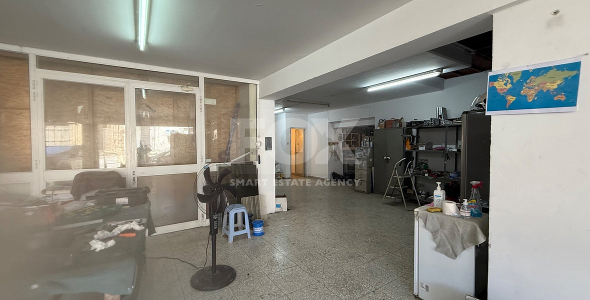 FOR RENT GROUND FLOOR WITH MEZANINE STORAGE/WAREHOUSE/ OFFICE PREMISES.