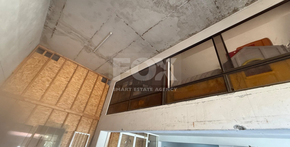 FOR RENT GROUND FLOOR WITH MEZANINE STORAGE/WAREHOUSE/ OFFICE PREMISES.