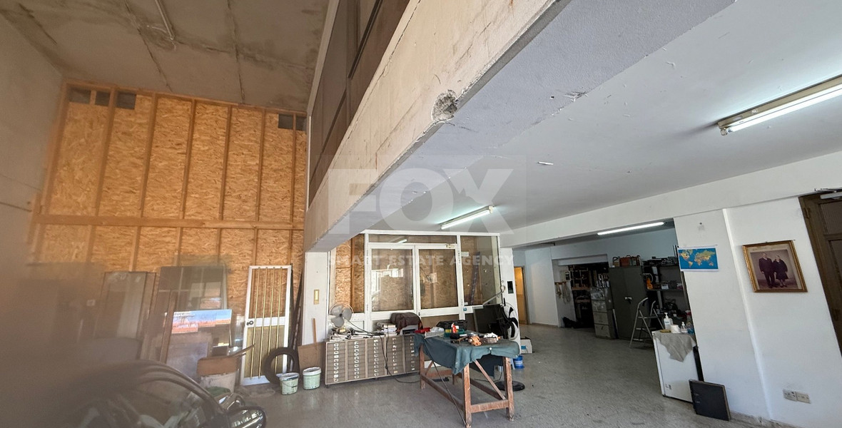 FOR RENT GROUND FLOOR WITH MEZANINE STORAGE/WAREHOUSE/ OFFICE PREMISES.