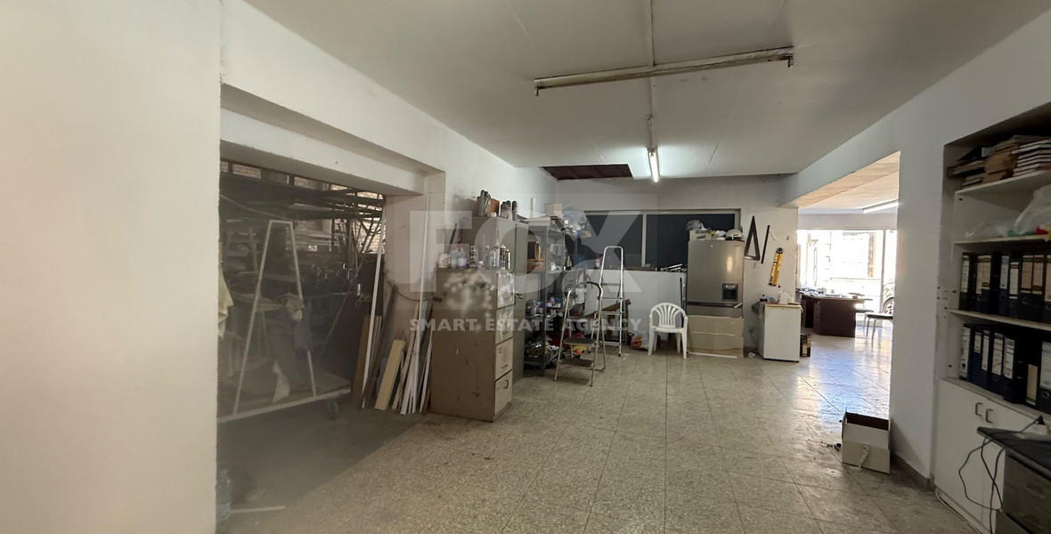 FOR RENT GROUND FLOOR WITH MEZANINE STORAGE/WAREHOUSE/ OFFICE PREMISES.