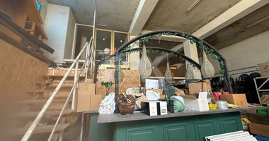 FOR RENT GROUND FLOOR WITH MEZANINE STORAGE/WAREHOUSE/ OFFICE PREMISES.