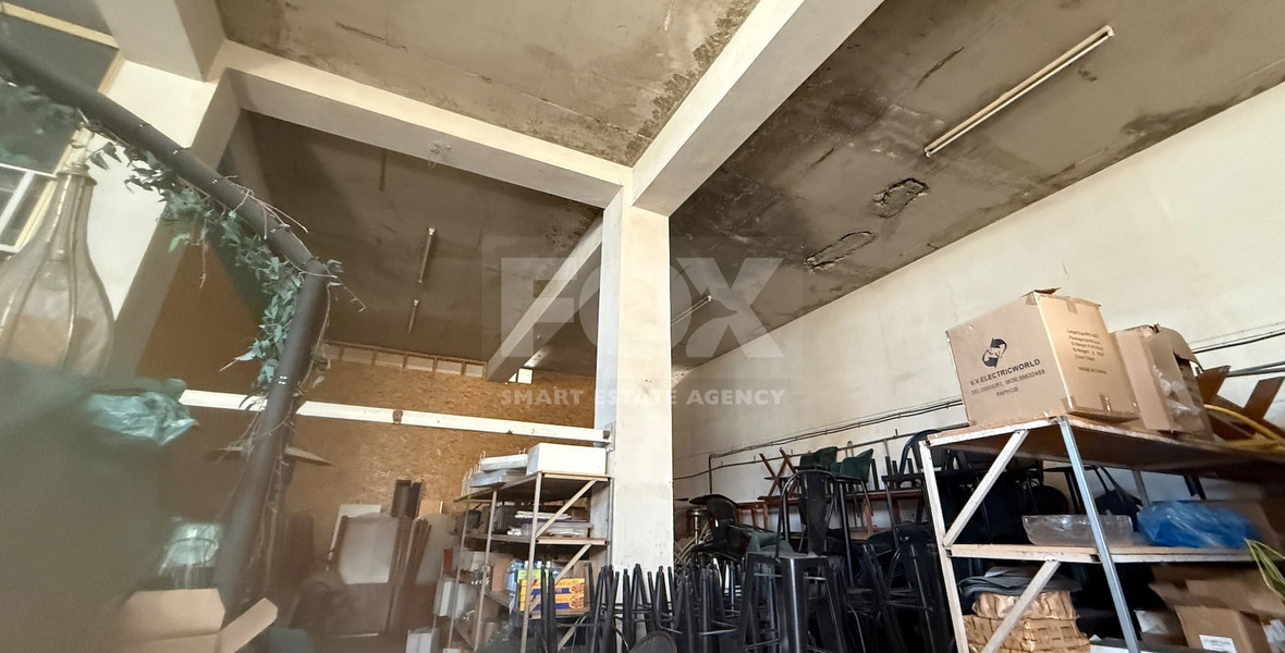 FOR RENT GROUND FLOOR WITH MEZANINE STORAGE/WAREHOUSE/ OFFICE PREMISES.