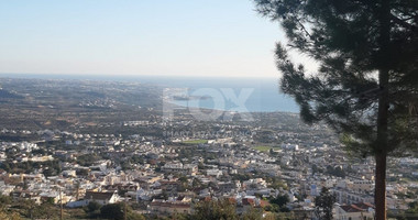 For Sale: Residential Land with Panoramic Sea Views For Ever in Peyia (Ready Building Permit)