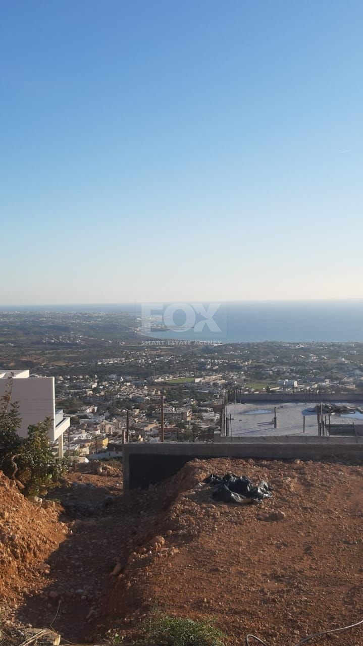For Sale: Residential Land with Panoramic Sea Views For Ever in Peyia (Ready Building Permit)