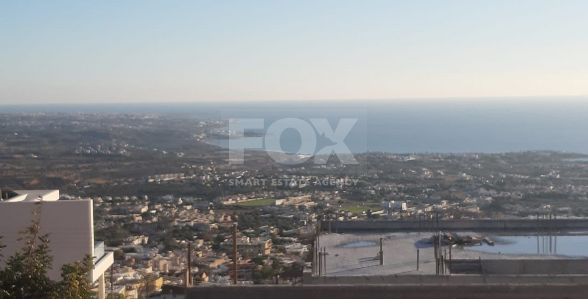 For Sale: Residential Land with Panoramic Sea Views For Ever in Peyia (Ready Building Permit)