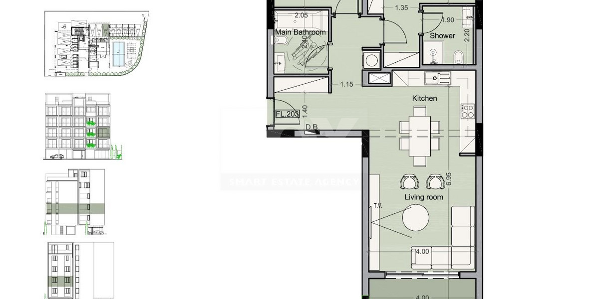 Two bedroom apartment for sale in Potamos Germasogeias, Limassol