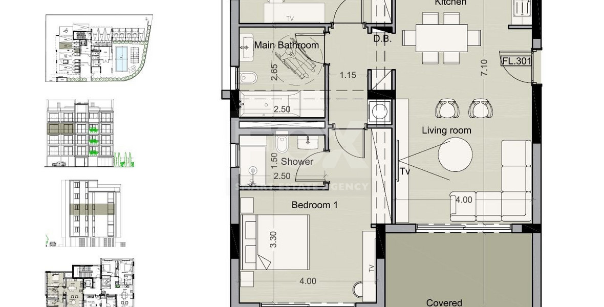 Two bedroom apartment for sale in Potamos Germasogeias, Limassol