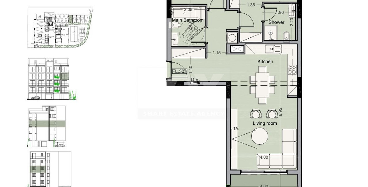 Two bedroom apartment for sale in Potamos Germasogeias, Limassol