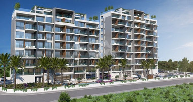 Two-bedroom apartment for sale in luxury tower in Tombs of the Kings area, Paphos