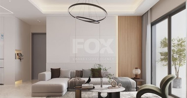 Two-bedroom apartment for sale in luxury tower in Tombs of the Kings area, Paphos