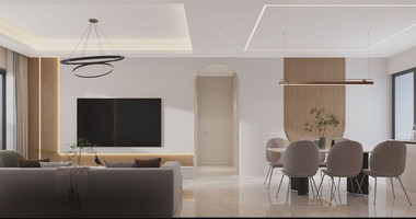 Two-bedroom apartment for sale in luxury tower in Tombs of the Kings area, Paphos