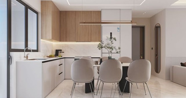 Two-bedroom apartment for sale in luxury tower in Tombs of the Kings area, Paphos