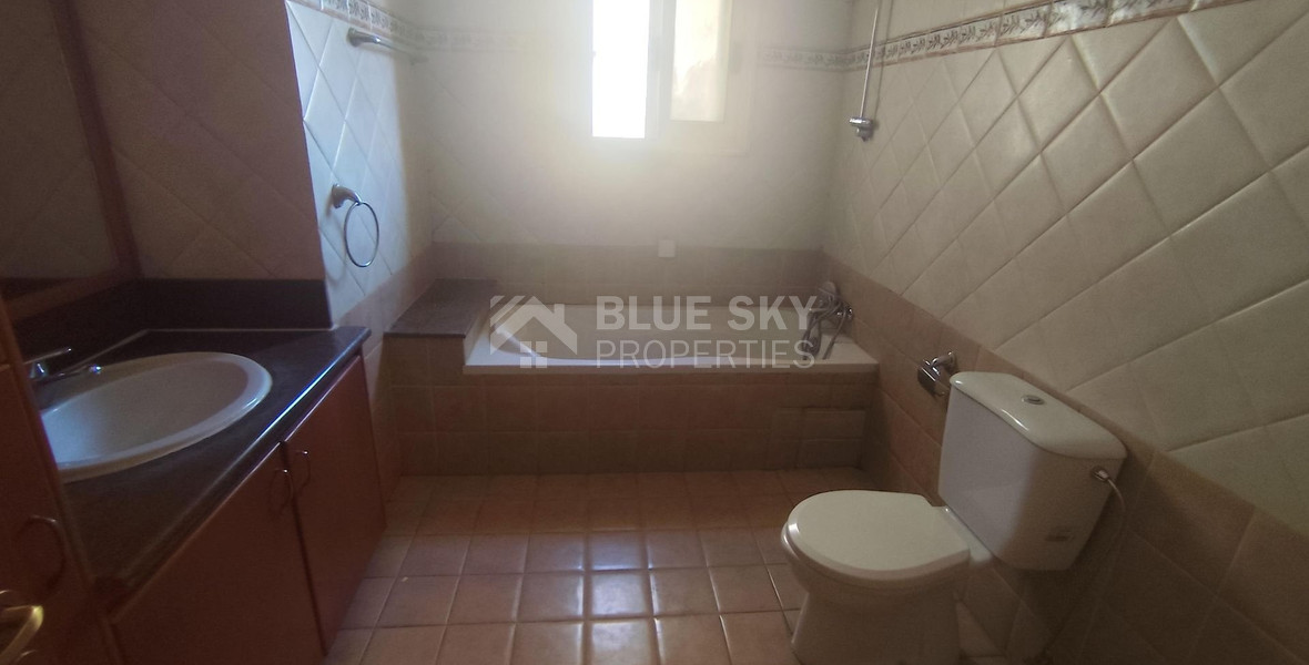 Four bedroom ground floor house for rent in Mesa Geitonia, Limassol