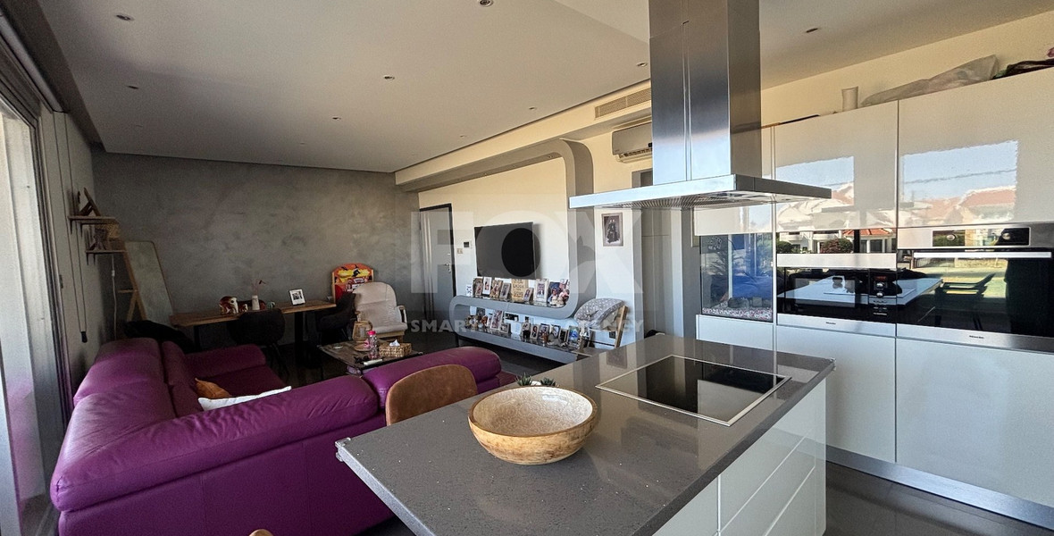 Two bedroom apartment with communal pool for sale in Nea Ekali