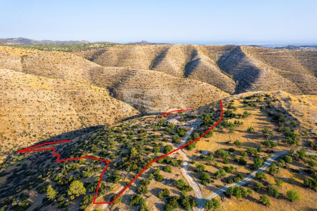 Land for sale in Apsiou village, Limassol