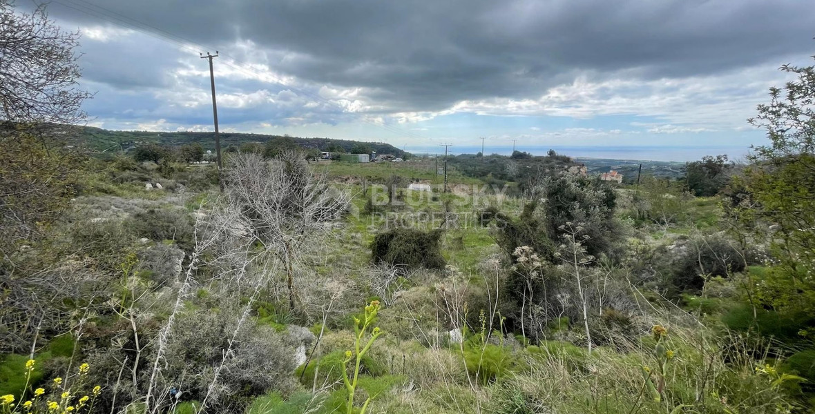 Beautiful Residential Plot for Sale – Marathounda, Paphos