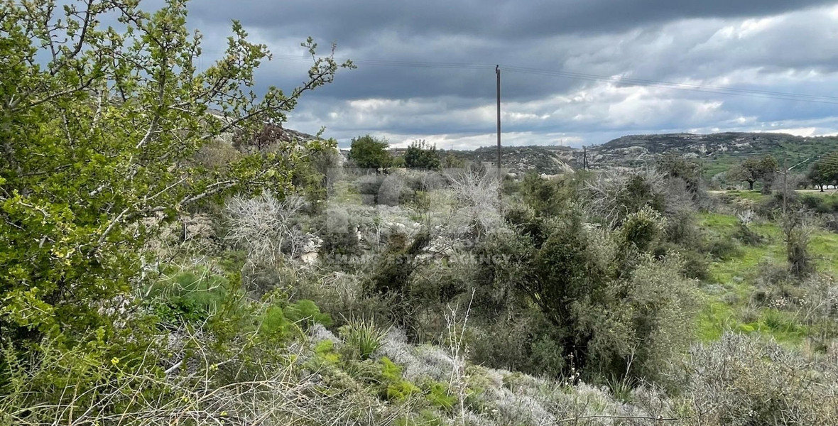 Beautiful Residential Plot for Sale – Marathounda, Paphos