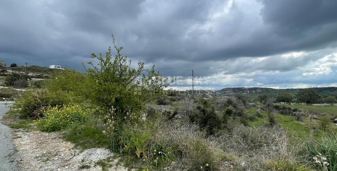 Beautiful Residential Plot for Sale – Marathounda, Paphos