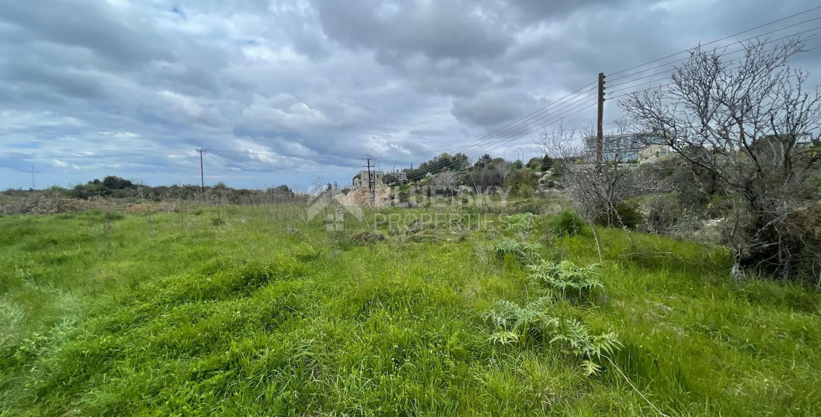 Beautiful Residential Plot for Sale – Marathounda, Paphos