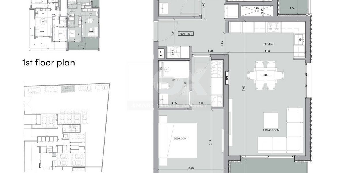Two bedroom apartment for sale in Potamos Germasogeias, Limassol