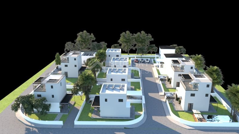 Three Bedroom Detached House with swimming pool for Sale in Souni-Zanakia