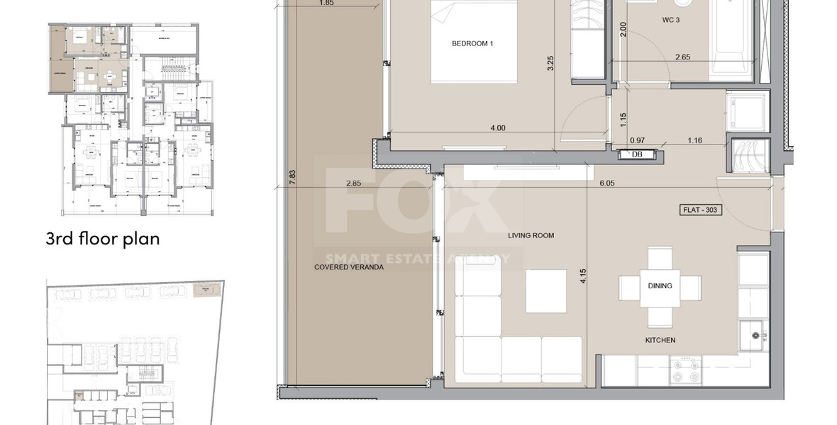 One bedroom apartment for sale in Potamos Germasogeias, Limassol