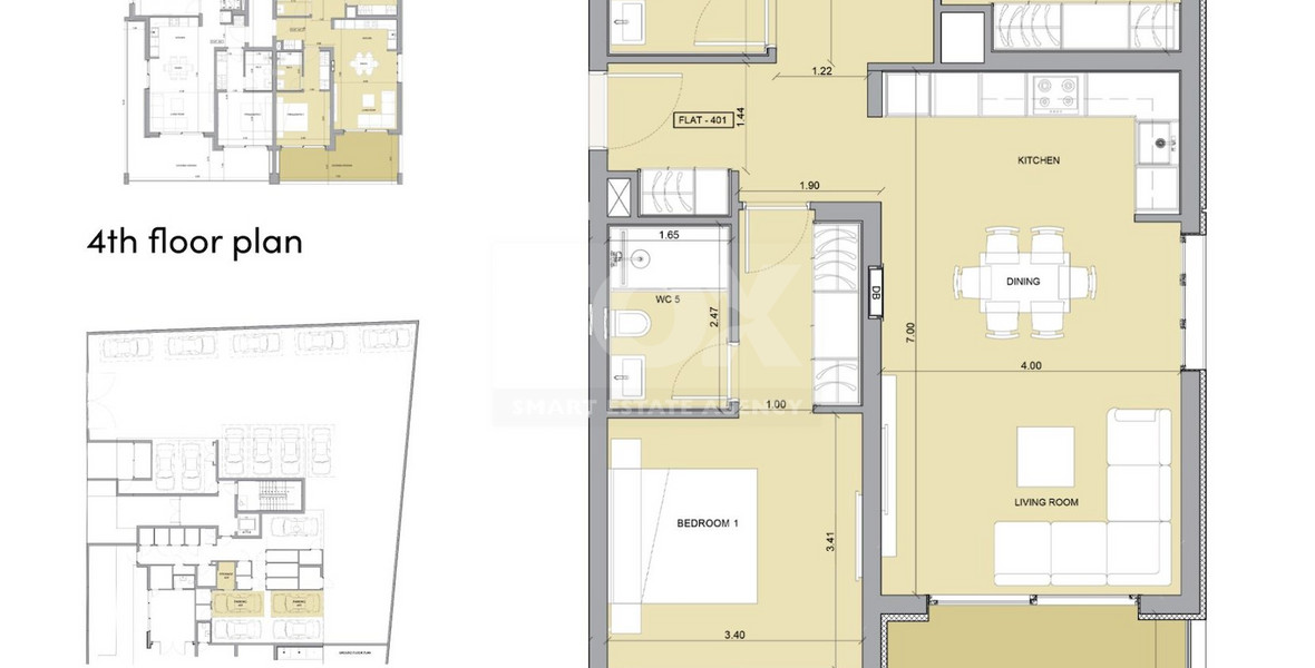 Three bedroom penthouse for sale in Potamos Germasogeias, Limassol