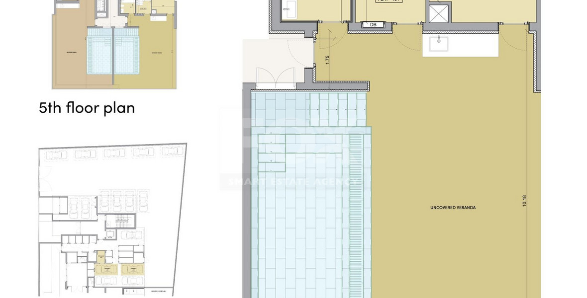 Three bedroom penthouse for sale in Potamos Germasogeias, Limassol