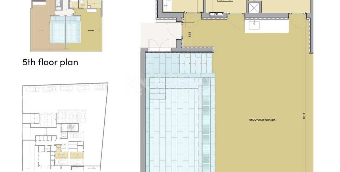 Three bedroom penthouse for sale in Potamos Germasogeias, Limassol