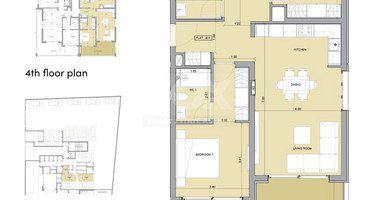 Three bedroom penthouse for sale in Potamos Germasogeias, Limassol