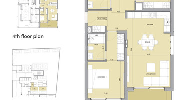 Three bedroom penthouse for sale in Potamos Germasogeias, Limassol