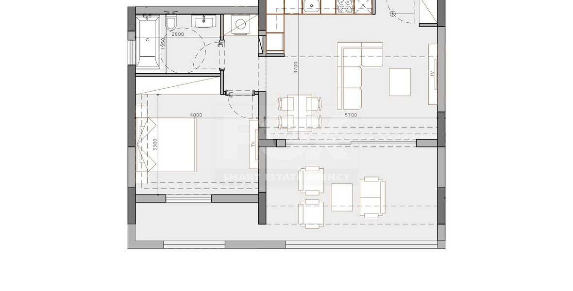 One bedroom apartment for sale in Potamos Germasogeias, Limassol