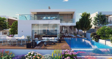 Luxury five bedroom beachfront villa in Chloraka ,Paphos