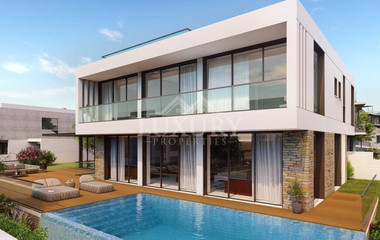 Outstanding three bedroom beachfront villa in Chloraka, Paphos